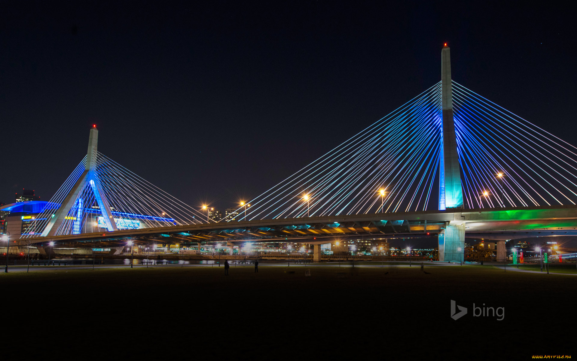 leonard p,  zakim bunker hill memorial bridge,  boston, , - , , 